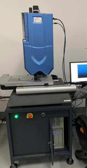 Line spectral confocal ink detection equipment