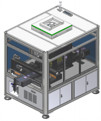 Glass cover plate surface treatment inspection machine
